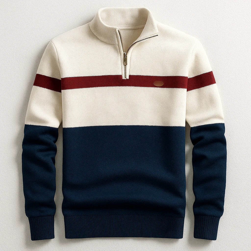 Half Zipper Sweater - premium Quality
