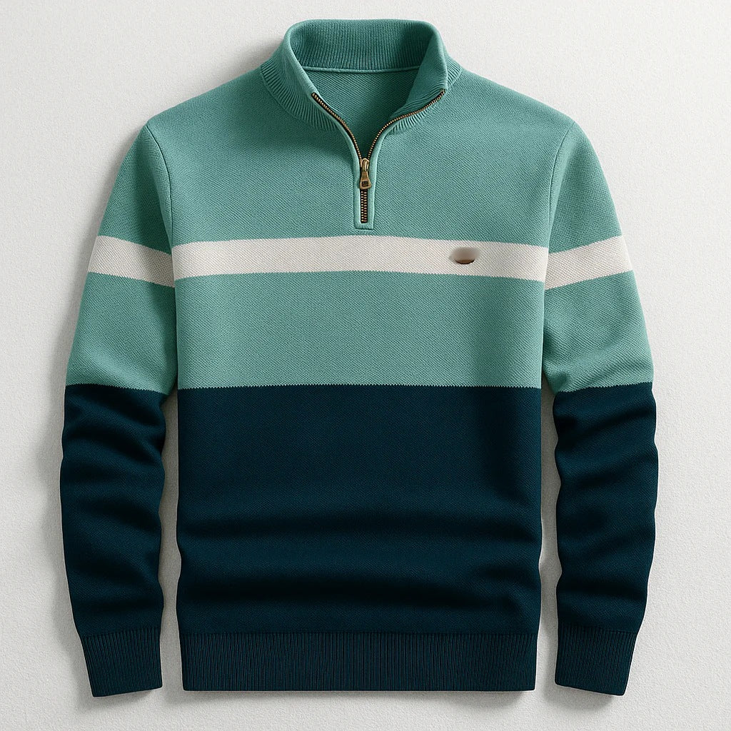 Half Zipper Sweater - premium Quality