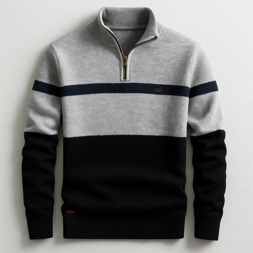 Half Zipper Sweater - premium Quality