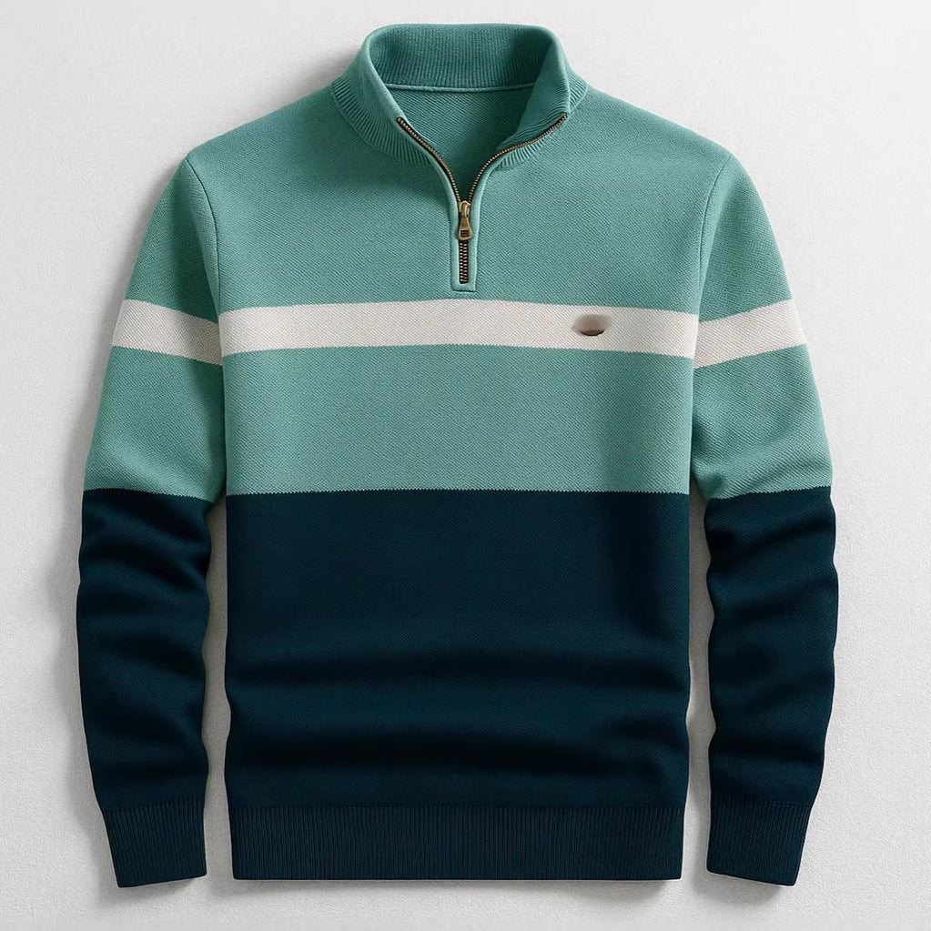 Half Zipper Sweater - premium Quality