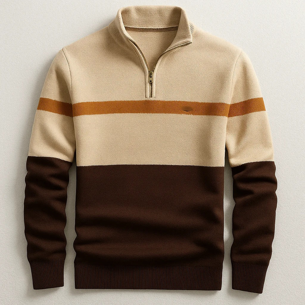 Half Zipper Sweater - premium Quality
