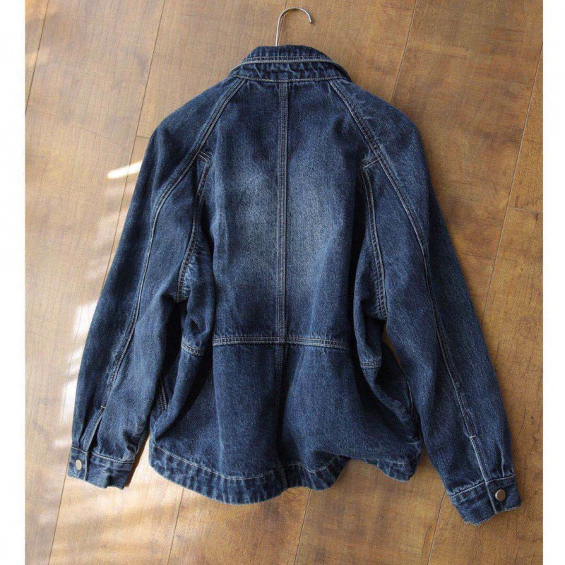 Slimming Baseball Jacket For Women Preppy Style